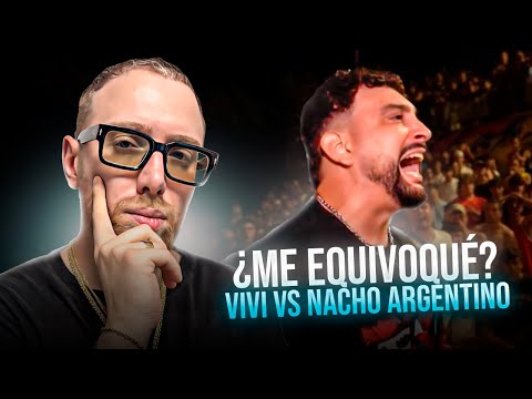 WAS I WRONG IN THIS VERDICT? | VIVI VS. NACHO ARGENTINO GENERAL NATIONAL RAP