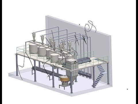 Psyllium Husk (ISABGUL) Mixing Plant Machinery