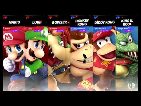 Super Smash Bros Ultimate Amiibo Fights – Request #20985 Super Mario vs Donkey Kong