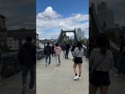 American SHOCKED by Frankfurt's Hidden Gems 🇩🇪 #frankfurt #germany #travelvlog #deutschlandreise