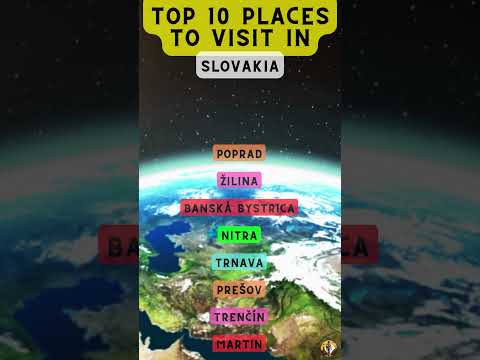 Top 10 Places to Visit in Slovakia
