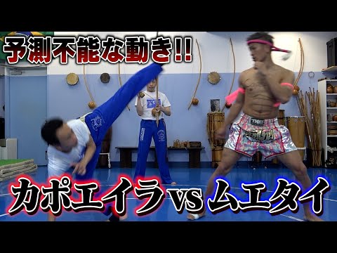 【異種格闘技対決】予測不能な武術「カポエイラ」と戦ってみた