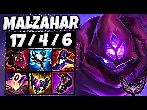 Malzahar vs Twisted Fate [ MID ] Lol Korea Master Patch 25.22 ✅