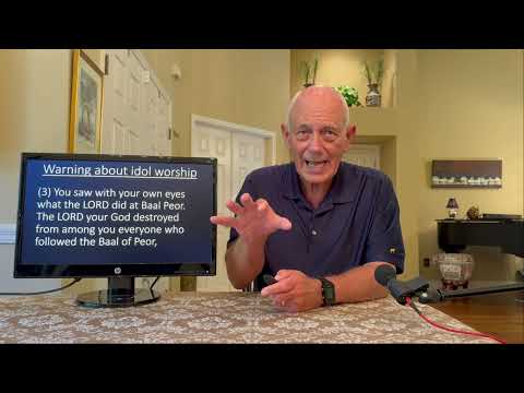 Deuteronomy 4 - Mike Howard  teaches the Explore the Bible "Remember" October 26, 2025