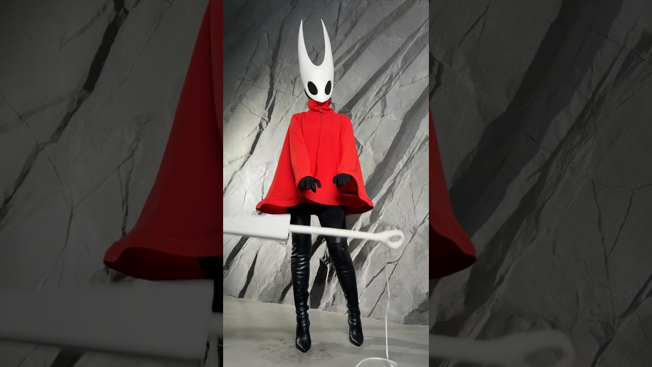 Till the end!!!! 🤣🪡 #hollowknight #cosplay #hornet #hollowknightsilksong