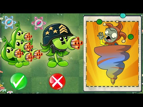 Pvz 2 Challenge - Special Plants Normal & Power Up Vs Jester Zombie - Who's Best Plant ？