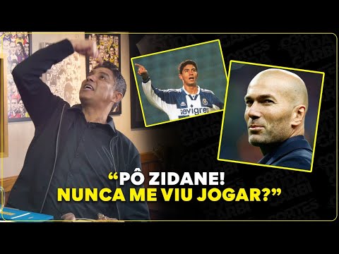 JARDEL JOGOU COM ZIDANE E RONALDO FENÔMENO NA ARENA DO GRÊMIO | Cortes do Duda