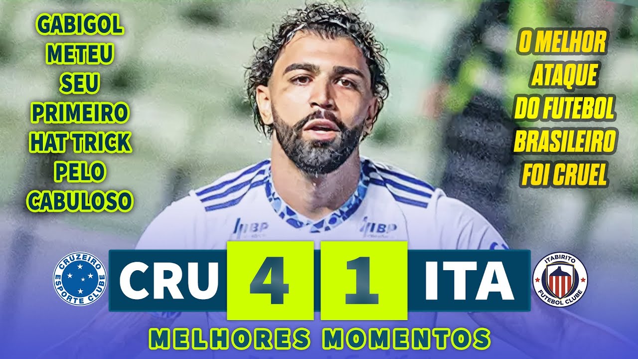 GABIGOL MARCOU SEU PRIMEIRO HAT TRICK PELO CABULOSO NA GOLEADA DO MELHOR TIME DO FUTEBOL BRASILEIRO