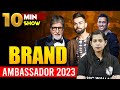 Brand Ambassador 2023 | ब्रांड एम्‍बेसडर 2023 | The 10 Minute Show By Krati Mam #sscwallah