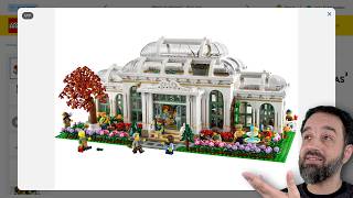 LEGO Ideas Botanical Garden pics, vids & thoughts: 64-stud-wide mega-greenhouse! 21353