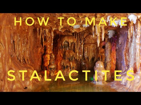 How to make stalactites