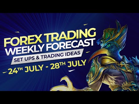🎯 Weekly Forex Forecast | EURUSD, GBPUSD, USDJPY, AUDUSD, XAUUSD OIL (24/07/2023) Supply And Demand