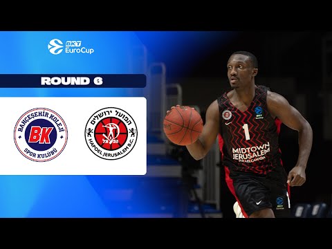 Bahcesehir College Istanbul - Hapoel Midtown Jerusalem | Round 6 | EuroCup Basketball 2025-26