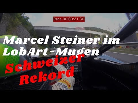 Schweizer Rekord - Marcel Steiner im LobArt-Mugen