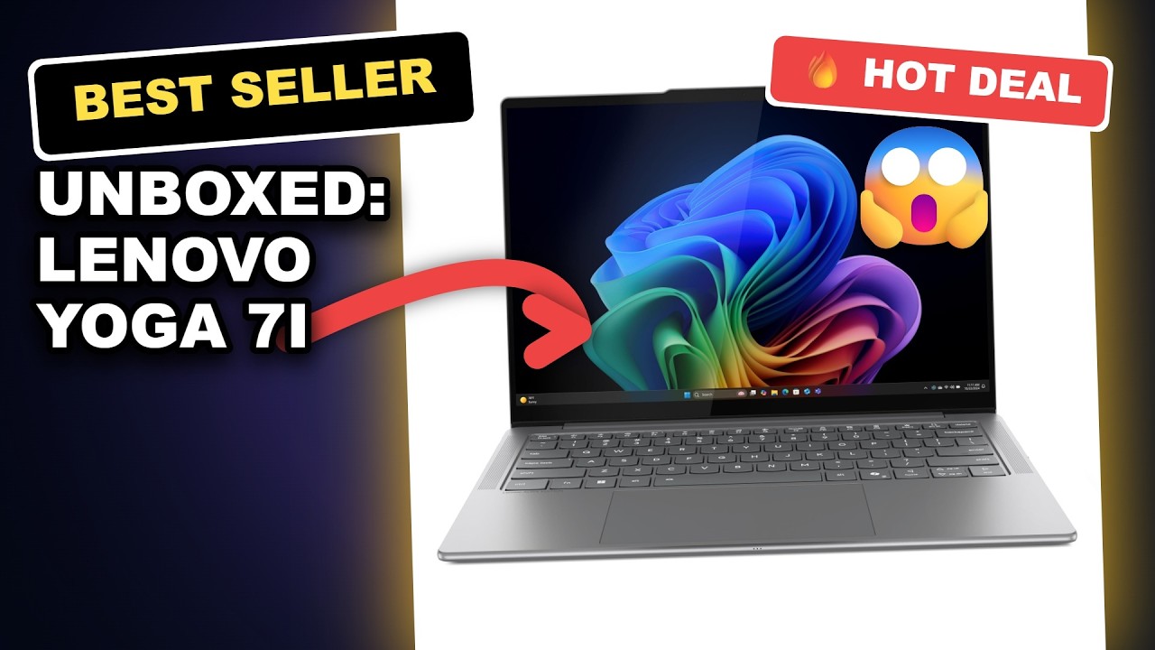 Unboxed: Lenovo Yoga 7i 2-in-1 Laptop AI Copilot Intel Core Ultra 5 Review