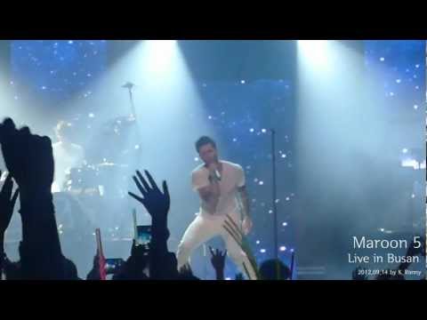 Maroon 5 Live in Busan - Won't Go Home Without You (Overexposed Tour 2012)