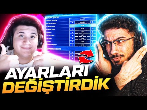 Erm00n ile AYARLARI DEĞİŞTİRDİK !! İMKANSIZ CHALLENGE !! ( Fortnite Battle Royale Türkçe )