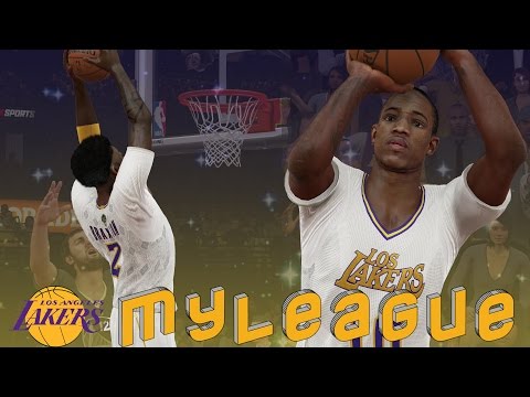 NBA 2K15 MyLeague Mode Ep.27 - SHOWTIME LAKERS! NEW ERA! MORE RINGS!