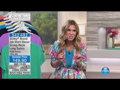 HSN | Slinky Brand Fashions 06.09.2017 - 06 AM