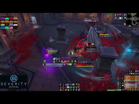 Heroic Shriekwing - Affliction Warlock PoV - Severity