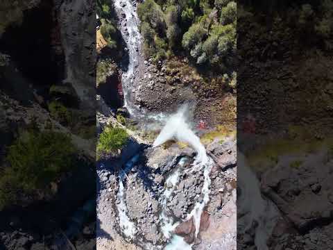 El Salto de Trubunleo ubicado en la comuna de Antuco Región del Bío Bío🇨🇱