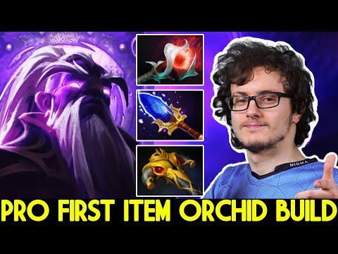 MIRACLE [Void Spirit] First Item Orchid Aggressive Ganking Dota 2