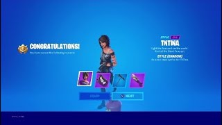 How to unlock the Shadow / Ghost Style for TnTina in Fortnite (Dropbox LOCATION)