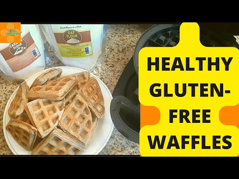 How to Make Healthy, Gluten-free Waffles (DAIRY-FREE, SUGAR-FREE, EGG-FREE)