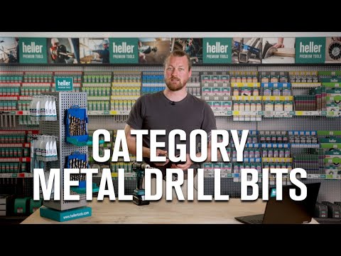 The Heller range - category metal drill bits