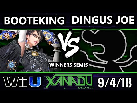 S@X 266 Smash 4 -  BootEKing (Bayonetta) Vs.  Dingus Joe (Game and Watch) Wii U Winners Semis