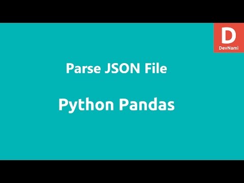 Learn Python Pandas Parse JSON File on Server - Mind Luster
