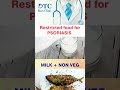PSoriasis Restricted Diet