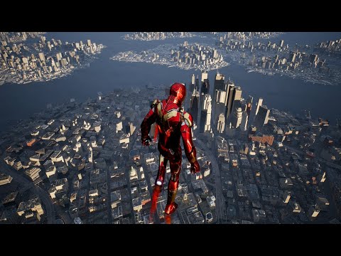 AÇIK DÜNYA IRON MAN OYUNU ? - UNREAL ENGINE 5 IRON MAN GAME