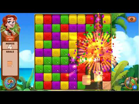 Lost Island Blast Adventure Level 84 - No Boosters
