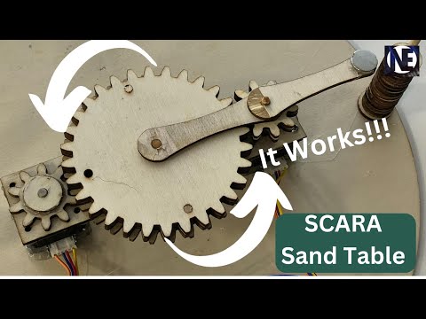 Sisyphus Kinetic Sand Table: Exploring Reverse Kinematics Unveiled!