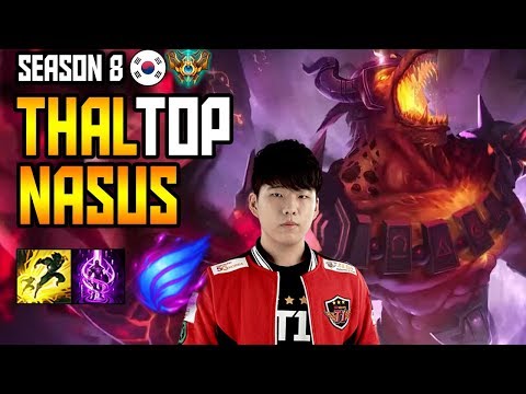 SKT T1 THAL NASUS TOP - #7 S8 KOREA CHALLENGER