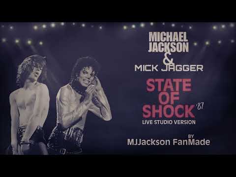 MJJackson FanMade - State Of Shock ft. Mick Jagger - Bad Tour 87' (Live Studio Version)