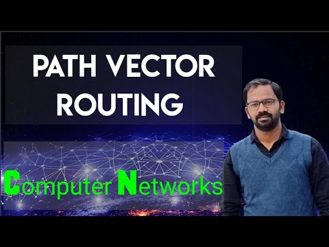 Path Vector Routing | Computer Networks | GATE | Path vector routing algorithm