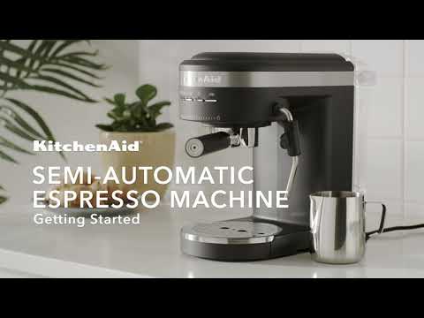 KitchenAid KES6403BM Espresso Cappuccino Machine w/ 1-Group,Semi-Automatic / 120V-1460 Watt - Black 5 image