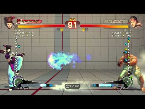 SSFIVAE~ Juri (Lutuna) vs.  Ryu (FIII11) HD