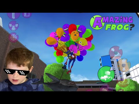 Amazing Frog Grappling Hook Fun