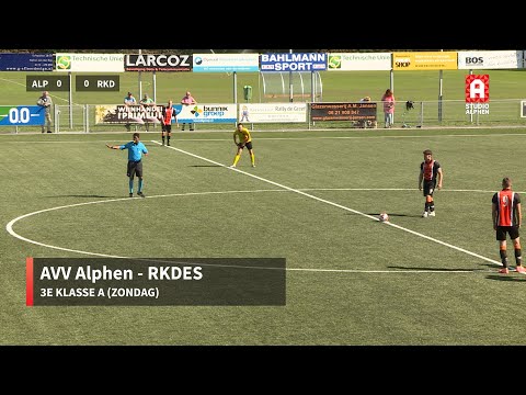 Samenvatting AVV Alphen - RKDES (3e Klasse A, zondag)