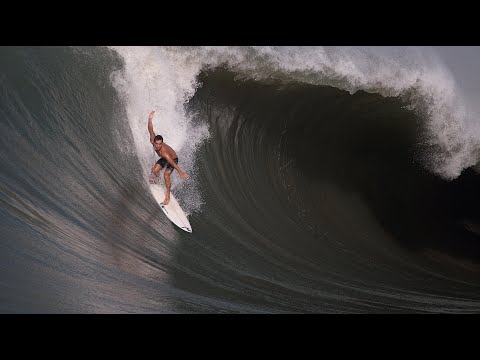 Biggest Swell surfed in Nias July 2018
