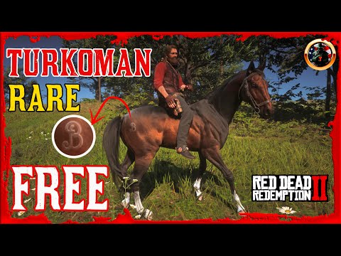 FREE LEGENDARY HORSE (Braithwaite Turkoman) in Red Dead Redemption 2
