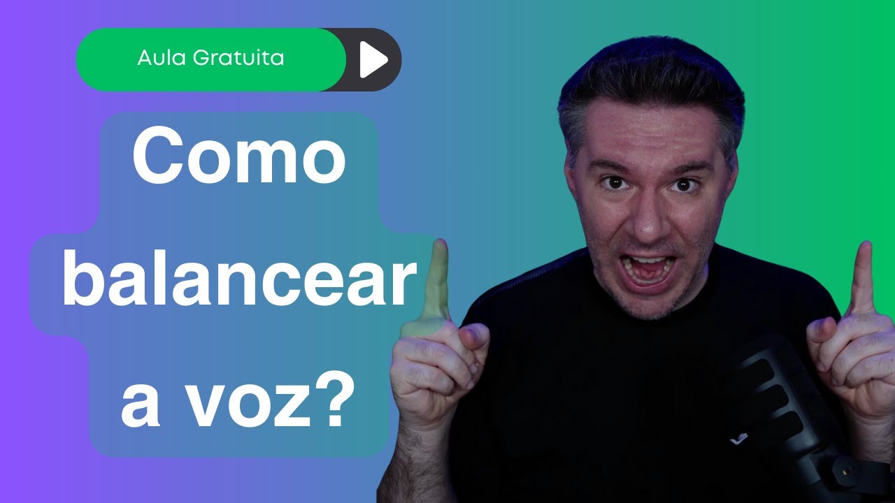 Exercício Vocal Essencial: Equilibrando Sua Voz Como Um Profissional!