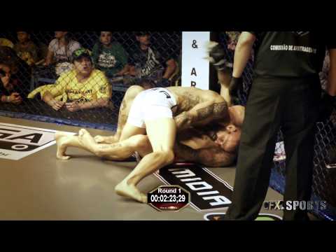 CFX Sports   SAMURAI COMBATE 5   Gustavo Silvestre VS Gilmar Junior