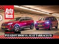 Peugeot 5008 vs. Seat Tarraco - AutoWeek Dubbeltest - English subtitles