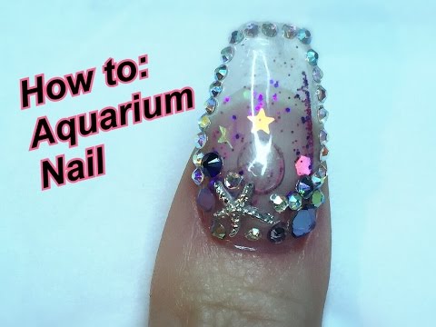 How to: Aquarium Nail with Acrylic