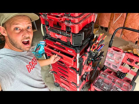 Milwaukee Packout MODS and SETUP. Packibletool