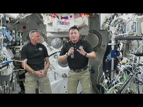 Fourth of July in space! Astronauts beam down message